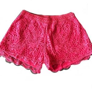 Lace Cotton Shorts